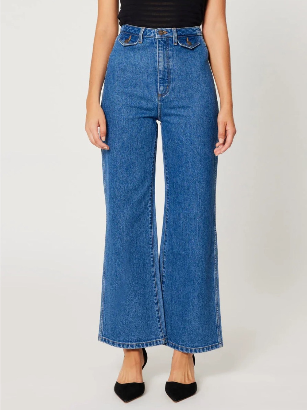 Rolla’s Lia Blue Wide Leg Sailor Jeans Sz 29